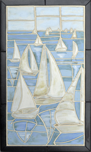Sailboats Mural
