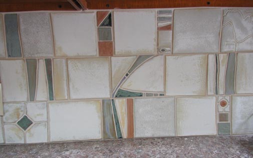 Close up of tile